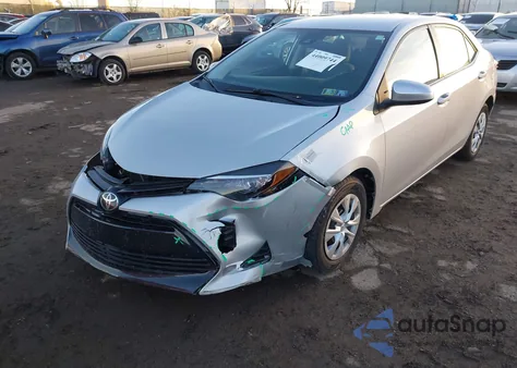 2017 Toyota Corolla L z USA, uszkodzony, nr VIN 2T1BURHE3HC767781